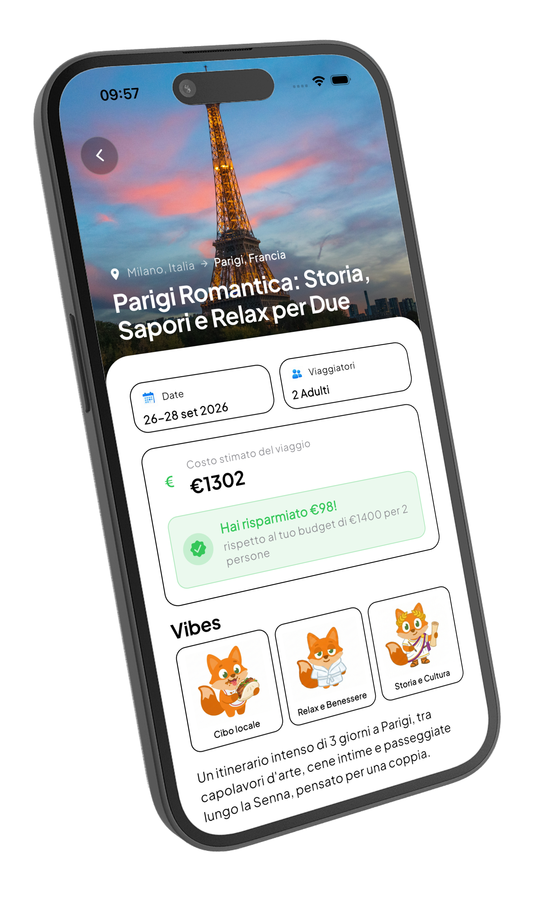 Iteroo App Features Left